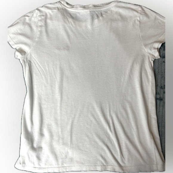 Lovey soft breezy tee shirt with Love embroidered on left chest - Picture 5 of 8